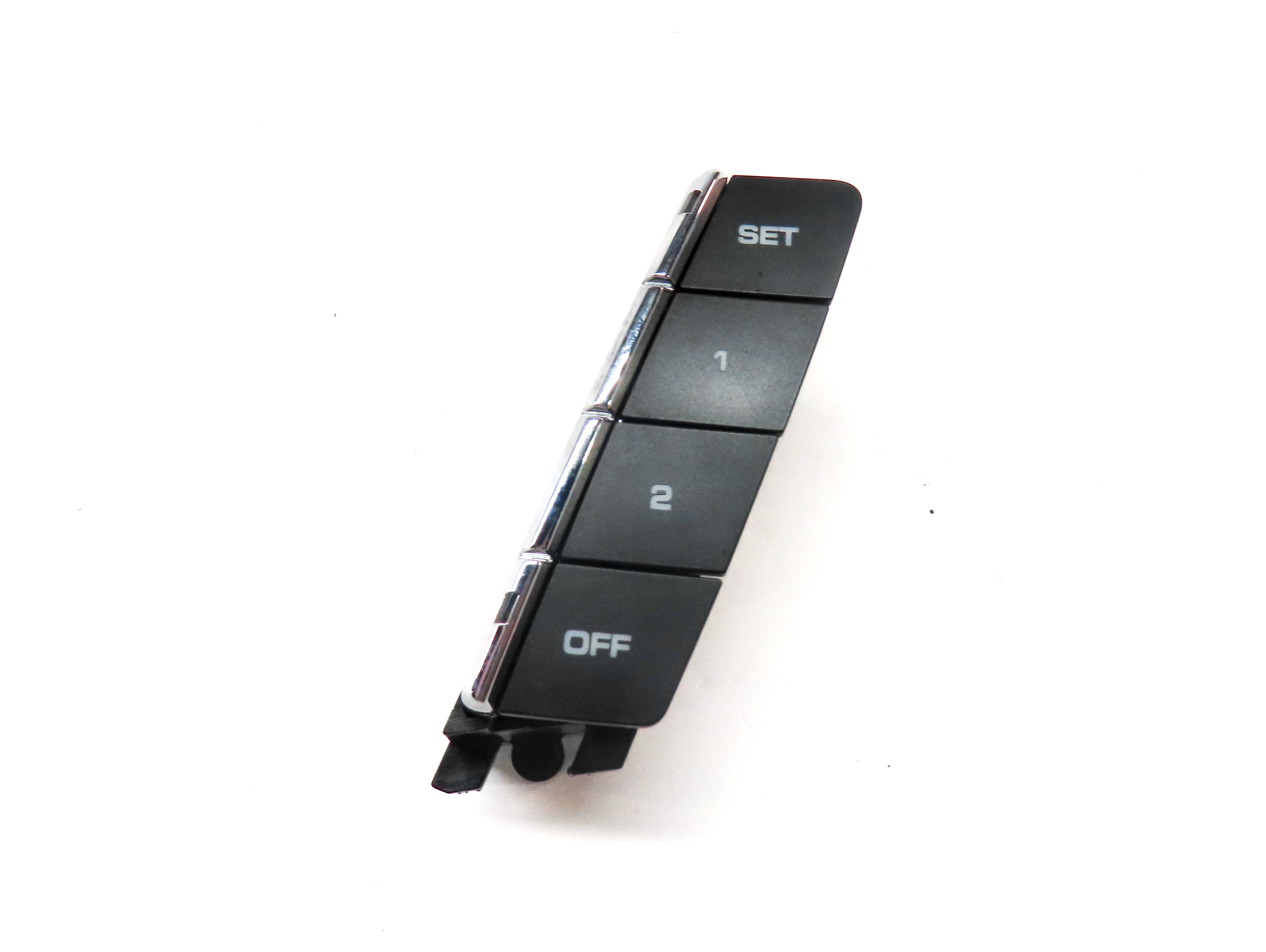 2011 PORSCHE CAYENNE (958) FRONT LEFT DRIVER SEAT MEMORY SWITCH BUTTON PANEL — exact item pictured